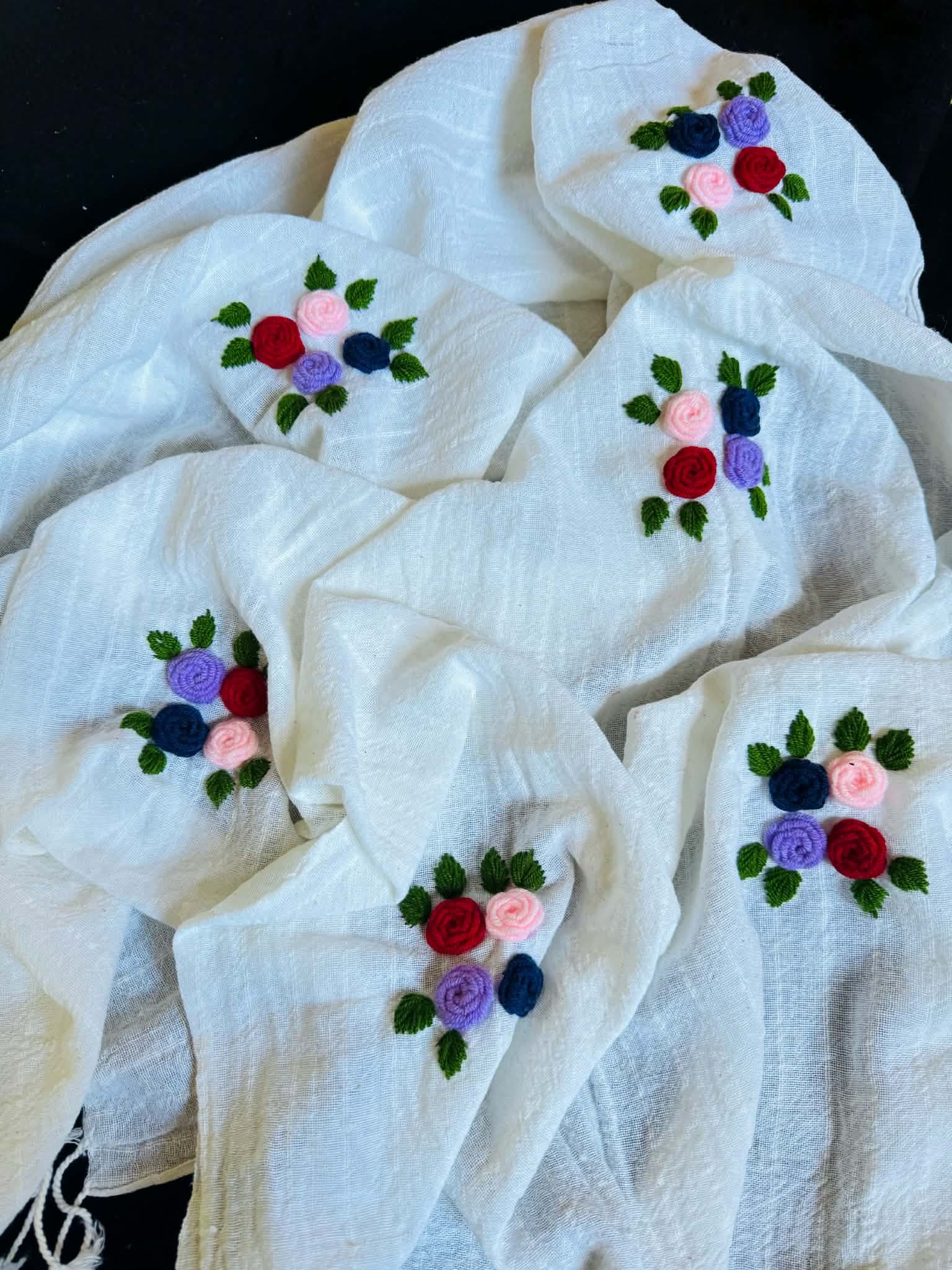 Floral Print Scarf